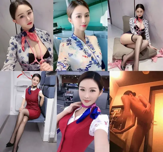 스튜어디스 몰래 카메라 유출 앨범  [242P+60V]