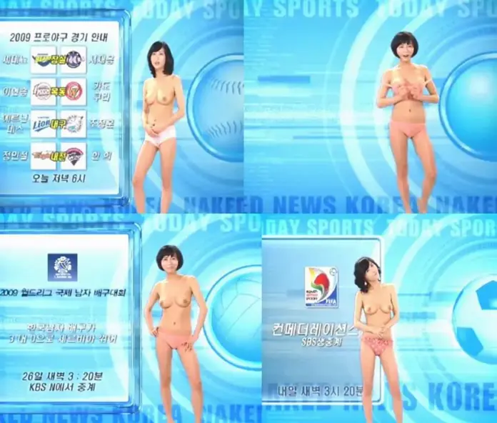 Naked News Korea Season 1 韓國裸體新聞第壹季