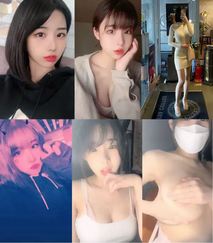예쁘고 귀여운 가슴 큰 미녀