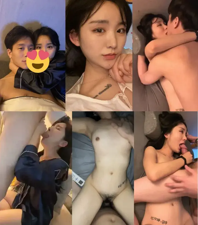 커플 최신 셀카 공유